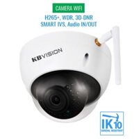 Camera IP Wifi KBVision KX-2012WAN Full HD 2.0MP IVS Alarm 3D-DNR IK10 – SONY Chipset (trong nhà)