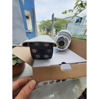 Camera IP Wifi Ngoài trời app Yoosee - 2 Râu 1080P 6 LED trợ sáng đàm thoại 2 chiều