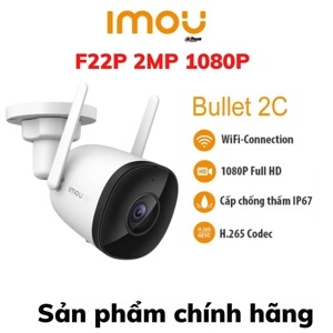 Camera IP WIFI ngoài trời Dahua IPC-F22P-IMOU
