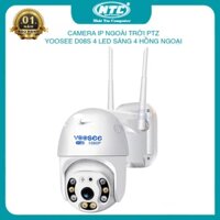 Camera IP Wifi Ngoài trời Yoosee GW-D08s PTZ 2 Râu FullHD 1080P 4 LED trợ sáng, 4 LED hồng ngoại, xoay 355° (Trắng)