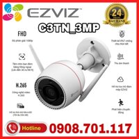 Camera IP Wifi Ngoài Trời Ezviz C3TN 3MP - Độ Phân Giải 2K - Full Color - Đàm Thoại 2 Chều