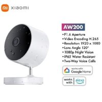 Camera IP Wifi ngoài trời Xiaomi AW200 MJSXJ05HL 1080P Bản Quốc tế – Tech1 Store