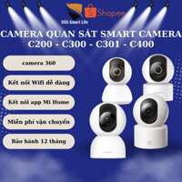 Camera IP Wifi Quay quét trong nhà Xiaomi C400 4MP l C300 3MP l C301 3MP l C200 2MP giám sát an ninh - Hàng chính hãng