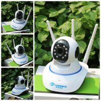 Camera IP Wifi Robo YOOSEE (2.0, 3 Anten, Không Lan) trong nhà kèm thẻ nhớ lữu trữ 64GB bảo hành 6 tháng 1 đổi 1