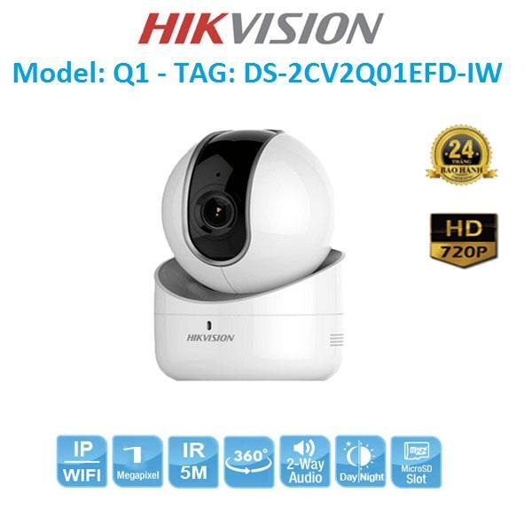 Camera IP Wifi Robot 1MP Hikvision DS-2CV2Q01EFD-IW