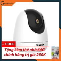 Camera IP Wifi Tenda CP3 Full HD 1080P xoay 360  - Kèm thẻ nhớ 64GB