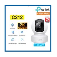 Camera IP Wifi TPLink Tapo C212 2K 3MP Quay Quét 360" âm thanh , đàm thoại 2 chiều