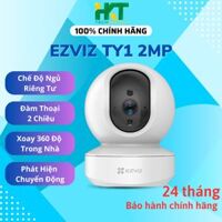 Camera IP Wifi Trong Nhà Ezviz TY1 2MP Quay Quét 360 độ, Đàm Thoại 2 Chiều - Hàng chính hãng - Chỉ Camera