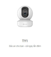 Camera IP Wifi Trong Nhà EZVIZ TY1 2MP 1080p - Hàng Chính Hãng - Thẻ 128G