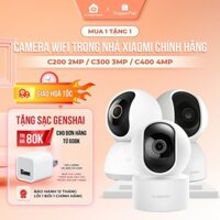 Camera IP Wifi trong nhà Xiaomi Smart Camera C301/C400 - Bản quốc tế, xoay 360 độ Full HD/2MP/3MP/4MP bảo hành 12 tháng