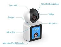 Camera IP wifi video 2 chiều mẫu 30D có thể gọi qua lại siêu tiện lợi app Icam