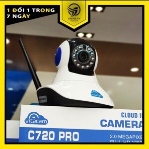 Camera IP wifi Vitacam C720 Pro - 2MP