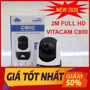 Camera IP Wifi Vitacam C800 - 2MP