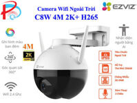 Camera IP wifi xoay 360 độ ngoài trời Ezviz C8C C8W C8PF -  Hàng chính hãng - C8W 4M Màu ban đêm - Camera  Thẻ Nhớ 32G