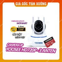 Camera IP Wifi Yoosee 3 râu 720hd - Camera Yoosee 360 đàm thoại 2 chiều