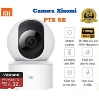 CAMERA IP XIAOMI 1080P XOAY 360 PTZ SE Full HD 2MP 1080P Chính Hãng. Bảo hành 6 Tháng