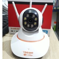 Camera IP Yoosee 3 Râu 3.0 FullHD 4 Led Sáng Ban Đêm và 4 Led Hồng Ngoại