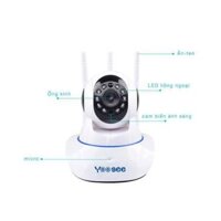 Camera IP Yoosee 3 râu HD720