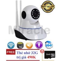 Camera IP YOOSEE giám sát (HD 720p) + Tặng Thẻ Nhớ 32G trị giá 390K