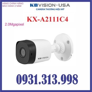 Camera KBvision KX-A2111C4 - 2.0MP