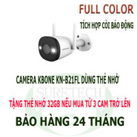 Camera không dây kbone KN-B21FL có màu ban đêm tích hợp còi hú báo động