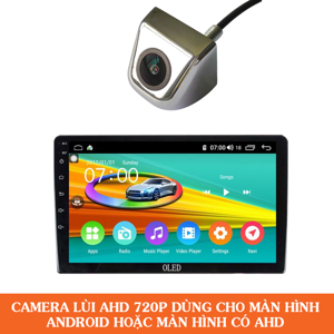 Camera lùi cho ô tô, camera lùi cao cấp mạ crom
