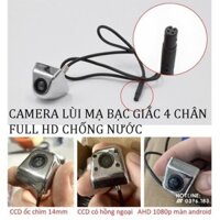 Camera lùi mạ Crom AHD/CCD đủ loại HD 480p đến 1080p có thang chia vạch thông minh lắp mọi xe ô tô