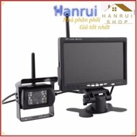 Camera màn hình lùi kết nối không dây HD 7 inch có hồng ngoại quay ban đêm