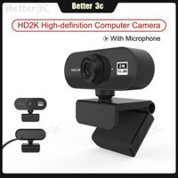 Camera máy tính HD 2K có Micro 1080P Full HD Video khóa học trực tuyến 720P Cuộc gọi Video Full HD Camera Web USB cho PC / Laptop