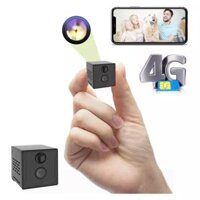 Camera Mini 4G Giấu kín Góc 170 độ, Pin 5 giờ Báo Động Chống Trộm
