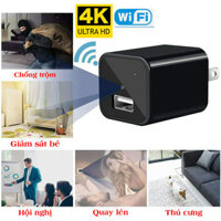 Camera mini không dây IP Z99 Cốc Sạc Điện Thoại, Kết Nối Wifi Xem Trực Tiếp Từ Xa Qua Điện Thoại bằng 3G, 4G - Camera không kèm thẻ