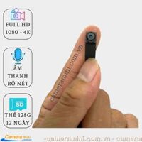 Camera Mini Ngụy Trang Siêu Nhỏ HQ-V99 pro, Video 4K Siêu Nét