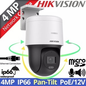 Camera Mini PTZ 4MP Hikvision DS-2DE2C400MW-DE(F0)(S7)