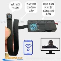 Camera Mini Siêu Nhỏ HQ-V99 – 4K Sắc Nét, Ngụy Trang Dưới Mọi Đồ Vật