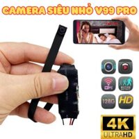Camera Mini Siêu Nhỏ V99 Pro Full HD 4K – Giám Sát Kín Đáo, Xem Trực Tiếp Từ Xa