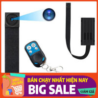 Camera mini siêu nhỏ V99-Small Pin khủng 20 giờ – Có remote điều khiển từ xa
