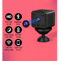 Camera Mini Wifi Full HD 1080HD Hỗ Trợ Đàm Thoại 2 Chiều Ghi Hình Siêu Nét.Camera mini giấu kín siêu nhỏ quan sát