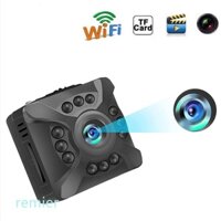 Camera Mini X5 Không Dây Wifi Nhìn Ban Đêm Góc Rộng Có Điều Khiển Từ Xa