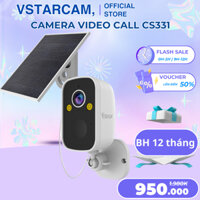 Camera Năng Lượng Mặt Trời Vstarcam Ngoài Trời – Camera Giám Sát Full HD, Chống Nước IP66