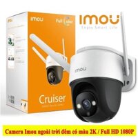 Camera ngoài trời 2K Full HD1080P Imou Cruiser IPC-S21FP S22FP S41FP S42FP- Ban đêm có màu, Báo động đèn chớp