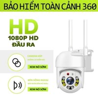 Camera ngoài trời An Ninh CCTV V380 Pro 360 Độ 1080P FHD WiFi IP-IP66 IR Chống Nước
