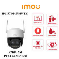 CAMERA NGOÀI TRỜI CRUISER Z IMOU 3K 5MP (IPC-S7DP-5M0WEZ) ỐNG KÍNH KÉP, ZOOM XA TỚI 12X