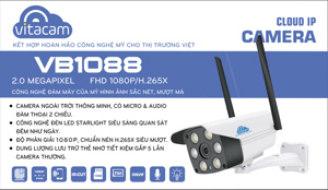 Camera ngoài trời Vitacam VB1088 – 2.0M