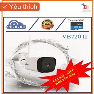 Camera ngoài trời Vitacam VB720II - 1MP