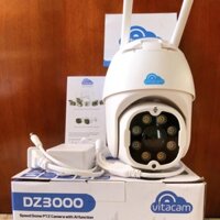 Camera Ngoài Trời Vitacam Dz-3000 3Mpx Xoay 350 Độ, Đàm Thoại 2 Chiều