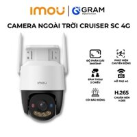 Camera Ngoài Trời Wifi IMOU Cruiser SC 4G Dùng Sim 4G, Đàm thoại, Báo Động Chống Trộm, Đèn Ban Đêm