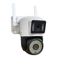 Camera ngoài trời Yoosee gắn sim 4G 2 mắt Full HD 5MP xoay 360 đàm thoại 2 chiều hồng ngoại chống nước - BH 12T