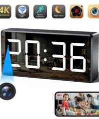 Camera ngụy trang đồng hồ để bàn wifi quay đêm T21