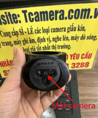 Camera Ngụy Trang Ổ Cắm Điện 3 Chạc