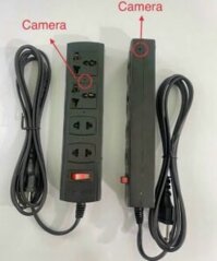 Camera ngụy trang ổ cắm điện đen/trắng giá rẻ